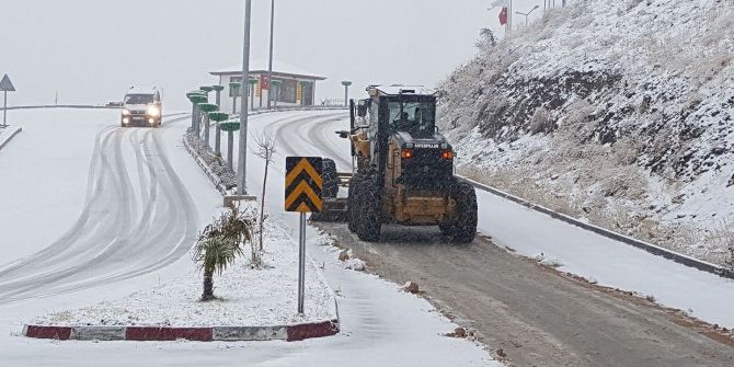 Niksar’da Karla Mücadele Çalışması