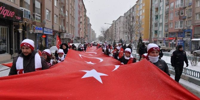 Kütahyalılar Sarıkamış Şehitleri İçin Yürüdü