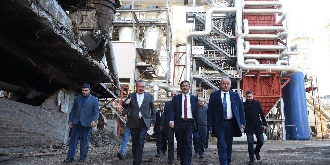 Vali Yıldırım, Sfc Orman Ürünlerini Ziyaret Etti