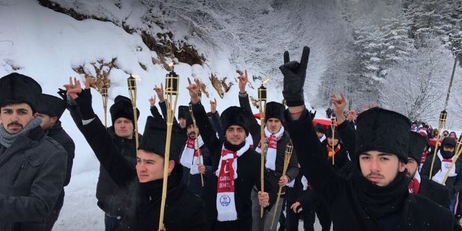 Bolu’da Eksi 18 Derecede Sarıkamış Şehitleri Anıldı