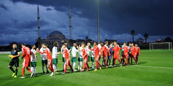 Bursaspor’un Hazırlık Maçında Gol Sesi Çıkmadı