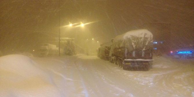 Kahramanmaraş’ta Kar Esareti