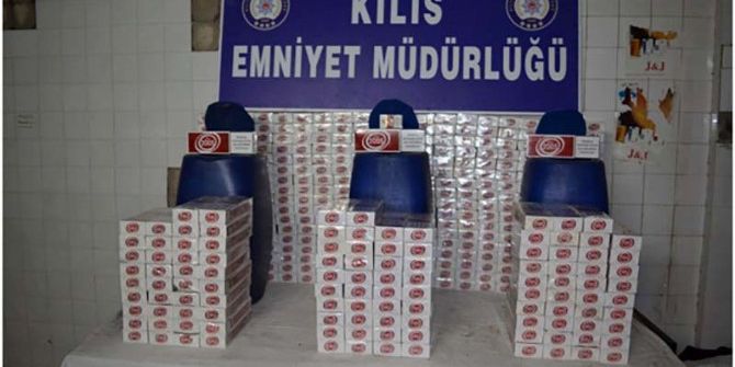 5 Bin Paket Kaçak Sigara Ele Geçirildi
