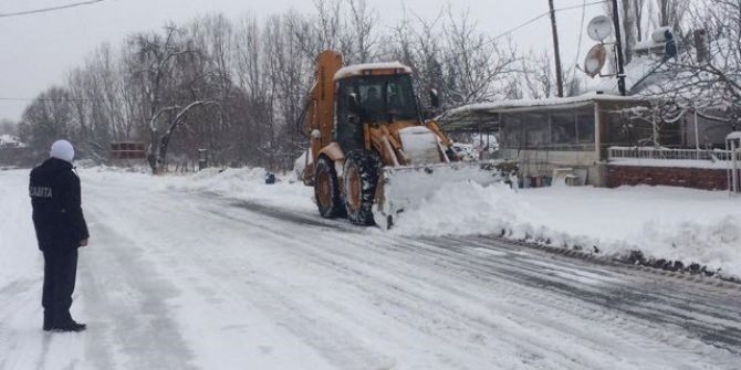 Simav Belediyesi’nden Karla Mücadele Seferberliği