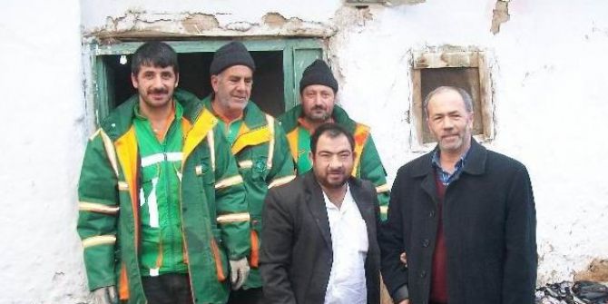 Evi Yanan Mersedes Kadir’e Yardım Yağıyor