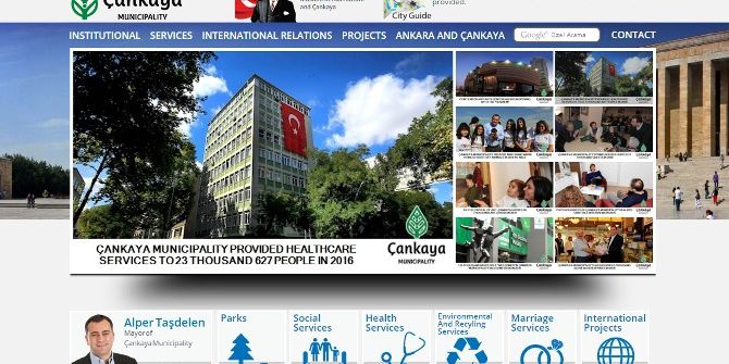Çankaya’nın Web Sitesi Artık İki Dilli
