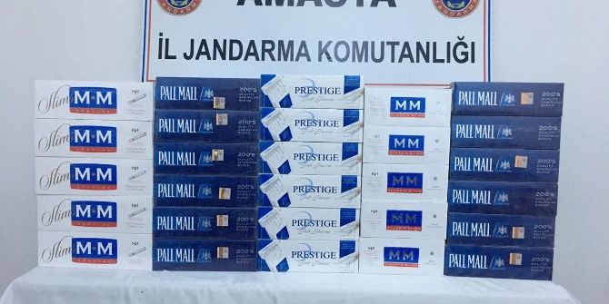 Otobüste 3 Bin 890 Paket Kaçak Sigara Ele Geçirildi