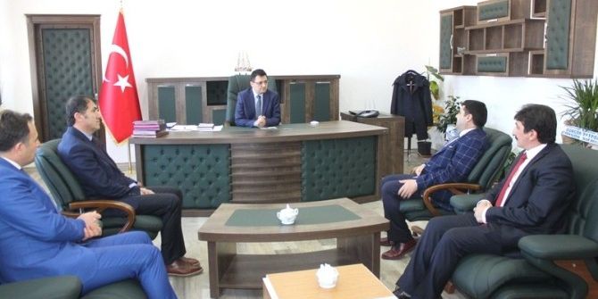 Müdür Kırekin’den Kaymakam Doğramacı’ya Ziyaret