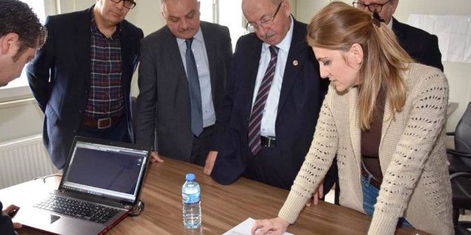 Başkan Albayrak Teski’nin Yüklenici Firma Şantiyelerini İnceledi