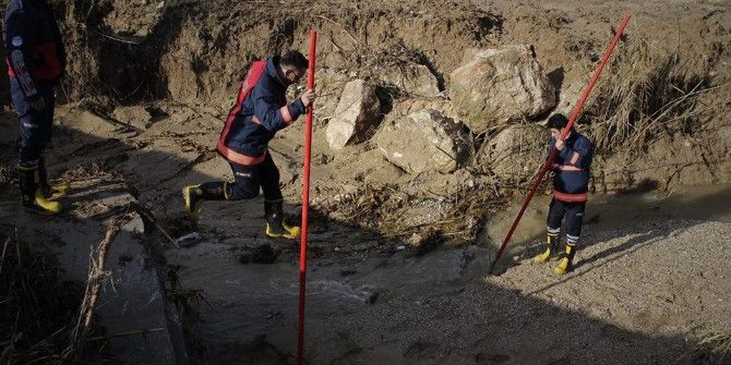 Selde Kaybolan 2 Kişiyi Arama Çalışmaları Sürüyor