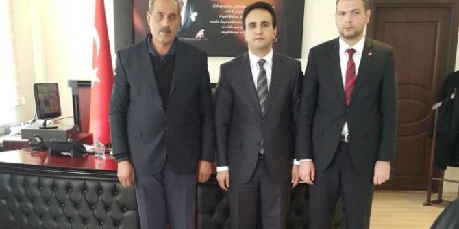 Başkan İlhan’dan Kaymakam Dündar’a Ziyaret