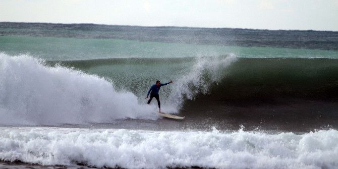 Alanya’da Sörf Keyfi