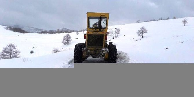 Zonguldak’ta 63 Köye Ulaşım Sağlanamıyor