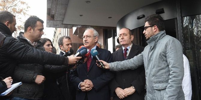Chp Genel Başkanı Kılıçdaroğlu, Meclis Başkanı Kahraman’ı Ziyaret Etti