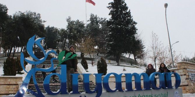 Adıyaman’a Yılın İlk Karı Düştü