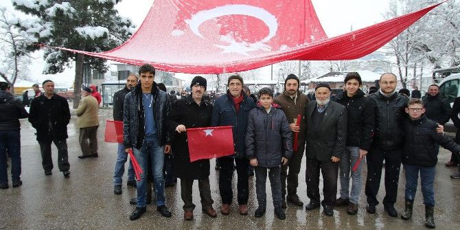 Akyazı’da Şehitleri Anma Yürüyüşü Gerçekleşti