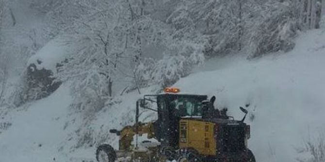 Sincik-malatya Karayolu Ulaşıma Kapandı