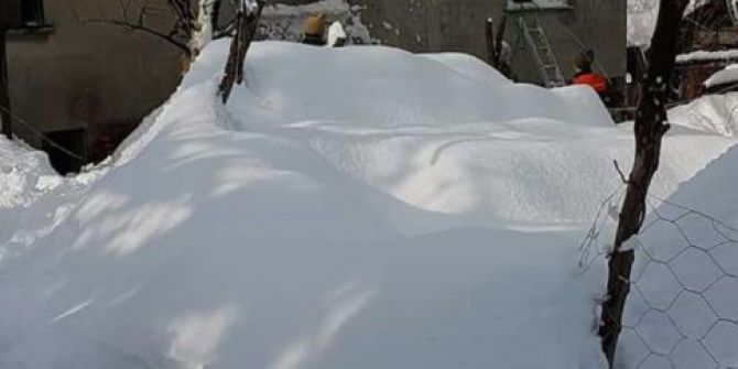 Tek Katlı Ev Küle Döndü