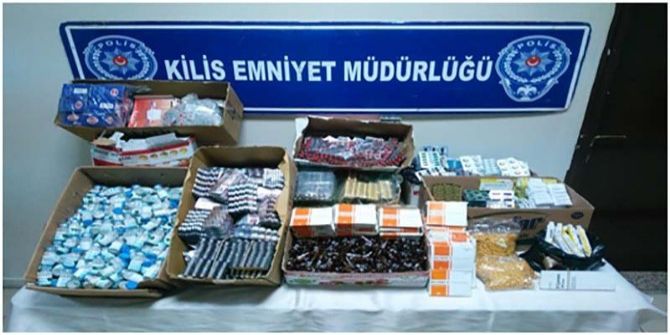 Kilis’te Cinsel İçerikli Hap Ele Geçirildi