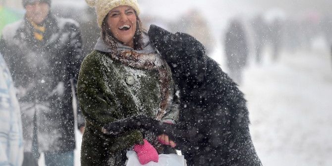 Taksim’den Kar Manzaraları