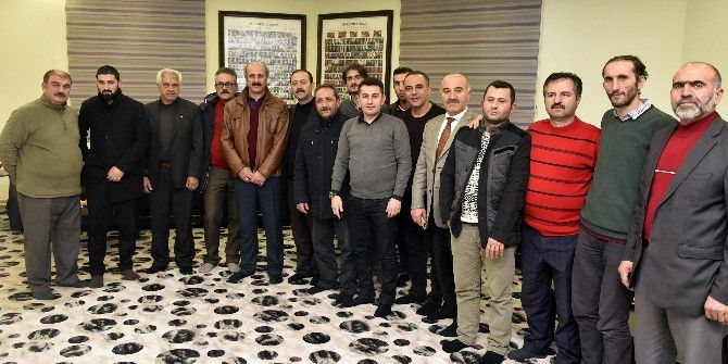 Başkan Aygün Gazeteciler Gününde Gazetecilerle Buluştu