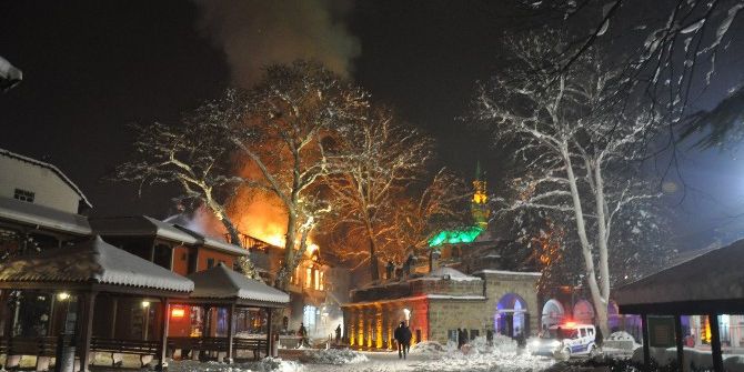 185 Yıllık Tarihi Binalar Küle Döndü