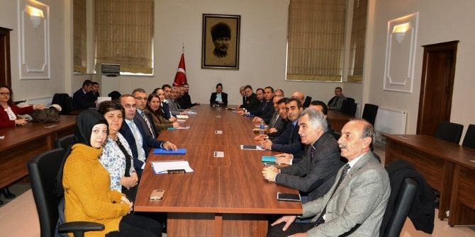 İl Uyuşturucuyla Mücadele Kurulu Toplantısı