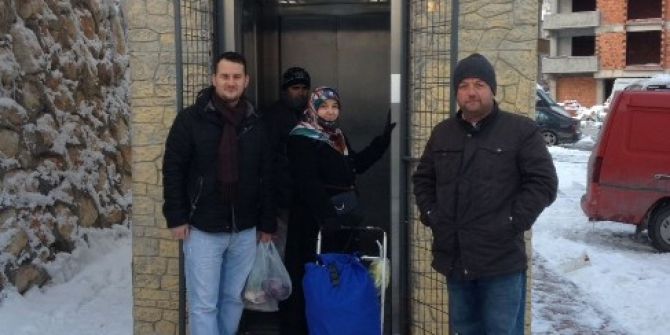 Bilecik Belediyesi Üst Geçidi Asansörleri Vatandaşın Hizmetinde