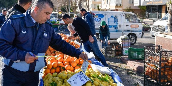 Muratpaşa Semt Pazarlarında Etiket Dönemi Başladı