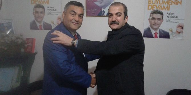 Ak Parti Samandağ İlçe Başkanı Selahattin Yeter Görevi Devraldı