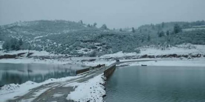 Baraj Suları Köprüyü Yuttu