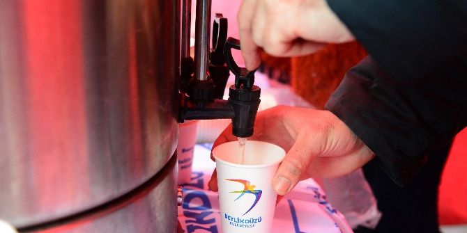 Sıcak Sahlep Ve Çay, Beylikdüzü’nün İçini Isıttı