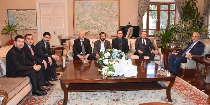 Mhp’den Vali Güvençer’e Ziyaret