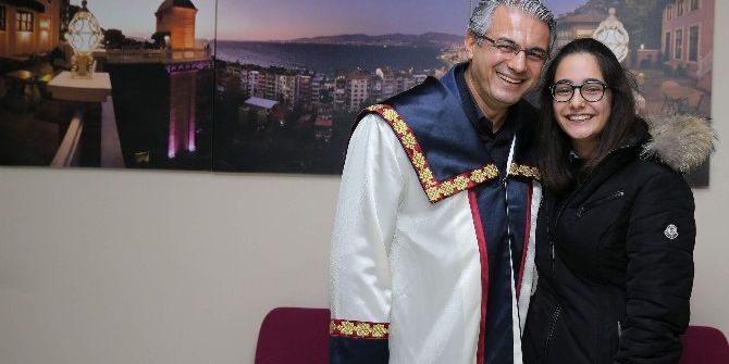 Başkan Akpınar’ın Mezuniyet Sevinci