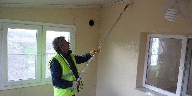 Gökçealan Camii’nin Boyası Da Belediyeden