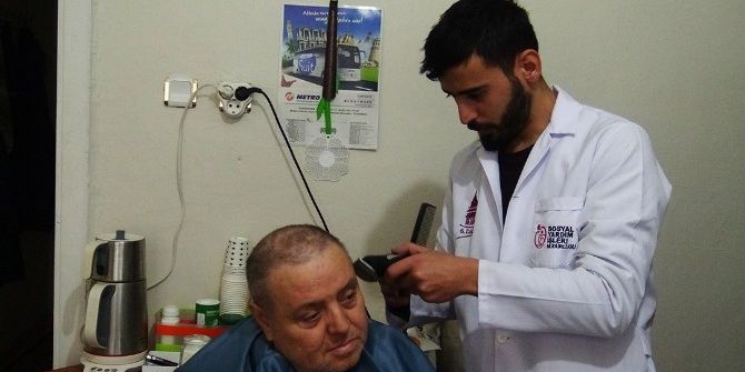 Beyoğlu Belediyesi Yaşlı Ve Engelli Vatandaşların Yüzünü Güldürdü