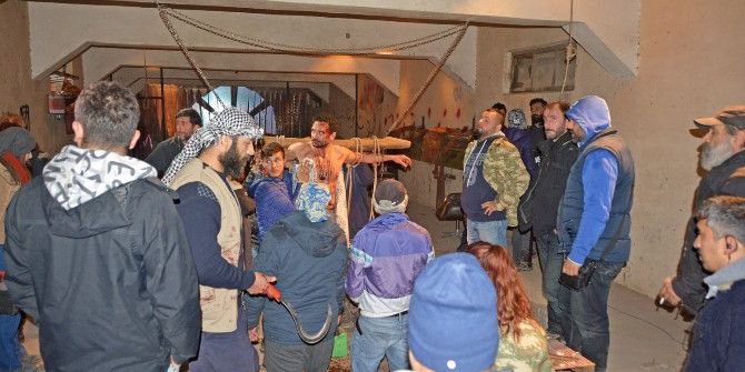 Kozan Belediyesi Hizmet Binası Film Seti Oldu