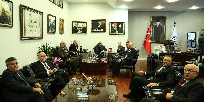 Ankara Sanayi Odası’ndan Ato Yönetimi’ne “Hayırlı Olsun” Ziyareti