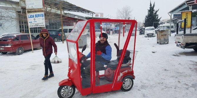 Engelli Vatandaşlar Soğuk Geçirmez Branda İle Korunacak