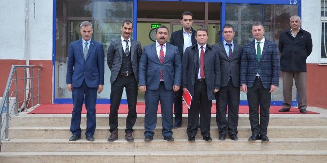 Viranşehir Kaymakam Çimşit’ten İlçe Milli Eğitim Müdürü Ateş’e Ziyaret