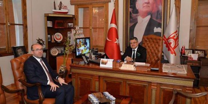 Eldemir’den Başkan Yağcı’ya Ziyaret