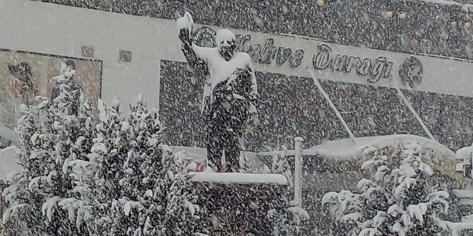 Isparta’da Kar Hayatı Olumsuz Etkiledi