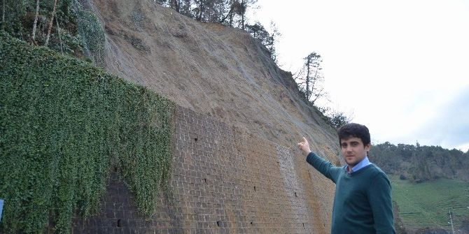 Trabzon’un Sürmene İlçesindeki Heyelan