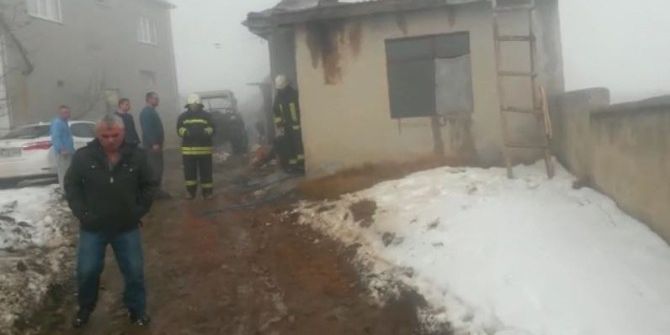 Tekirdağ’da Ev Yangını