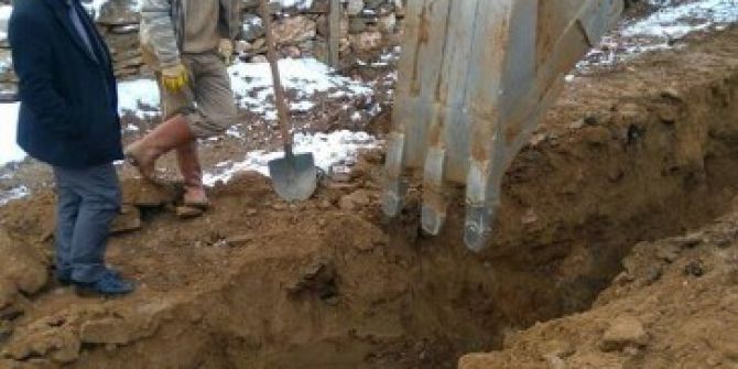 Alanyolu İçme Suyu Çalışmaları Başladı