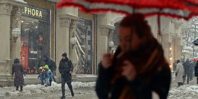 İstanbul’da Kar Yağışı