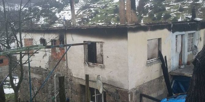 Evi Yanan Aileye, Başkan Uysal Sahip Çıktı