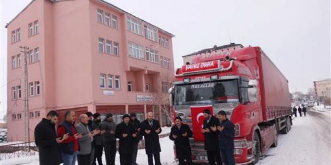 Çıldır İlçe Müftülüğü’nden Halep’e Yardım Eli