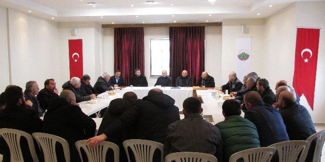 Başkan İbrahim Ercan Taşıyıcı Esnafı İle Toplantı Yaptı