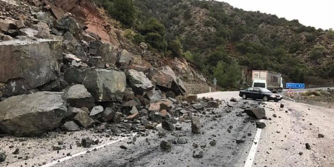 Marmaris’te Heyelan